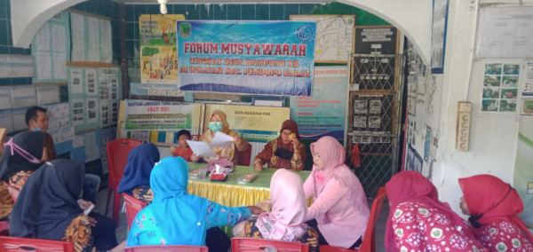 pertemuan forum musyawarah tk desa