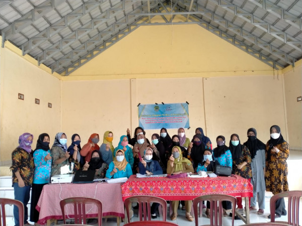 Pertemuan Kegiatan Poktan Tribina di Kampung KB Talang Pipa Kelurahan Talang Ubi Barat