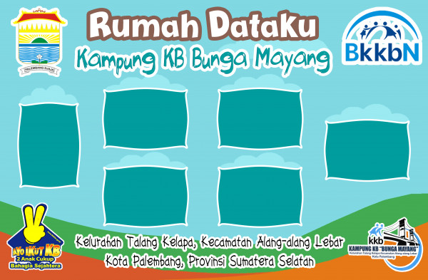 Papan Display Data Rumah Dataku 