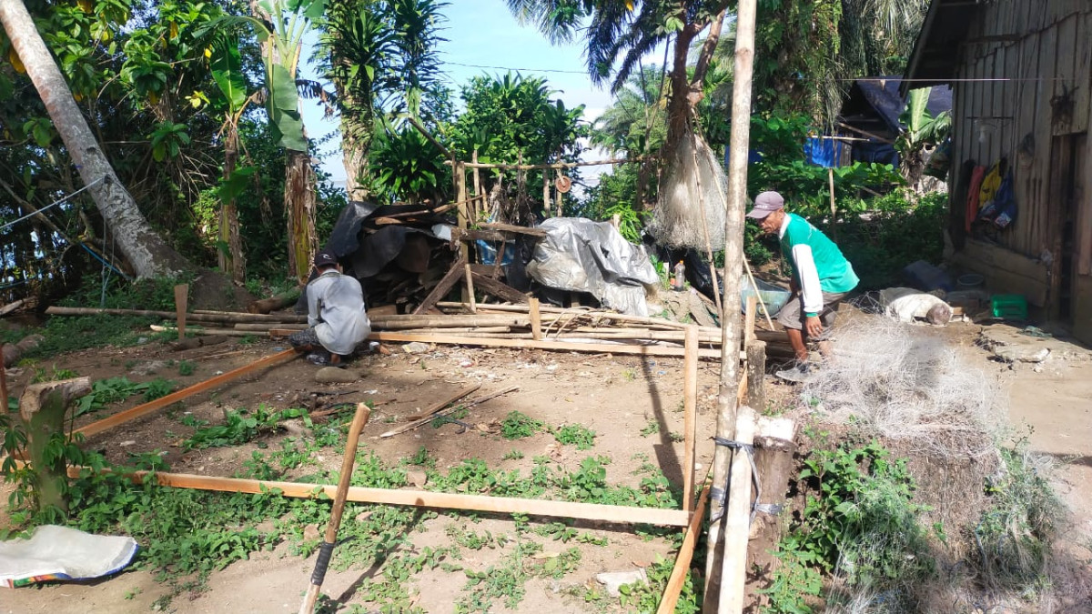 Tahapan Pembangunan MCK Masyarakat Dusun Pondok Kelapa 2 Desa Pondok Kelapa