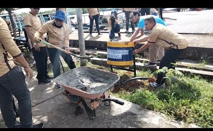 Kemitraan bersama DJP Perbendaharaan Provinsi Bengkulu dalam kegiatan bersama