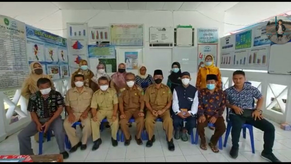 Potrait usai Rapat POKJA Kampung KB Lempuing