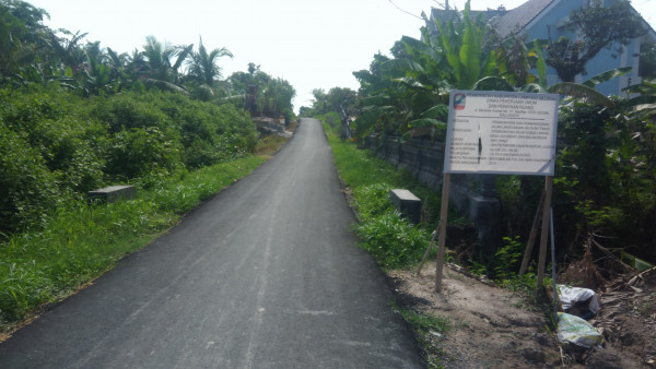 Peningkatan jalan desa