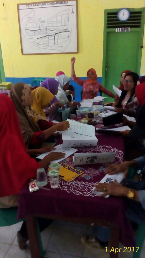 Pembentukan kelompok kegiatan Program KKBPK di kampung KB Kampung Sendang Baru. Kec. Sendang Agung Kabupaten Lampung Tengah