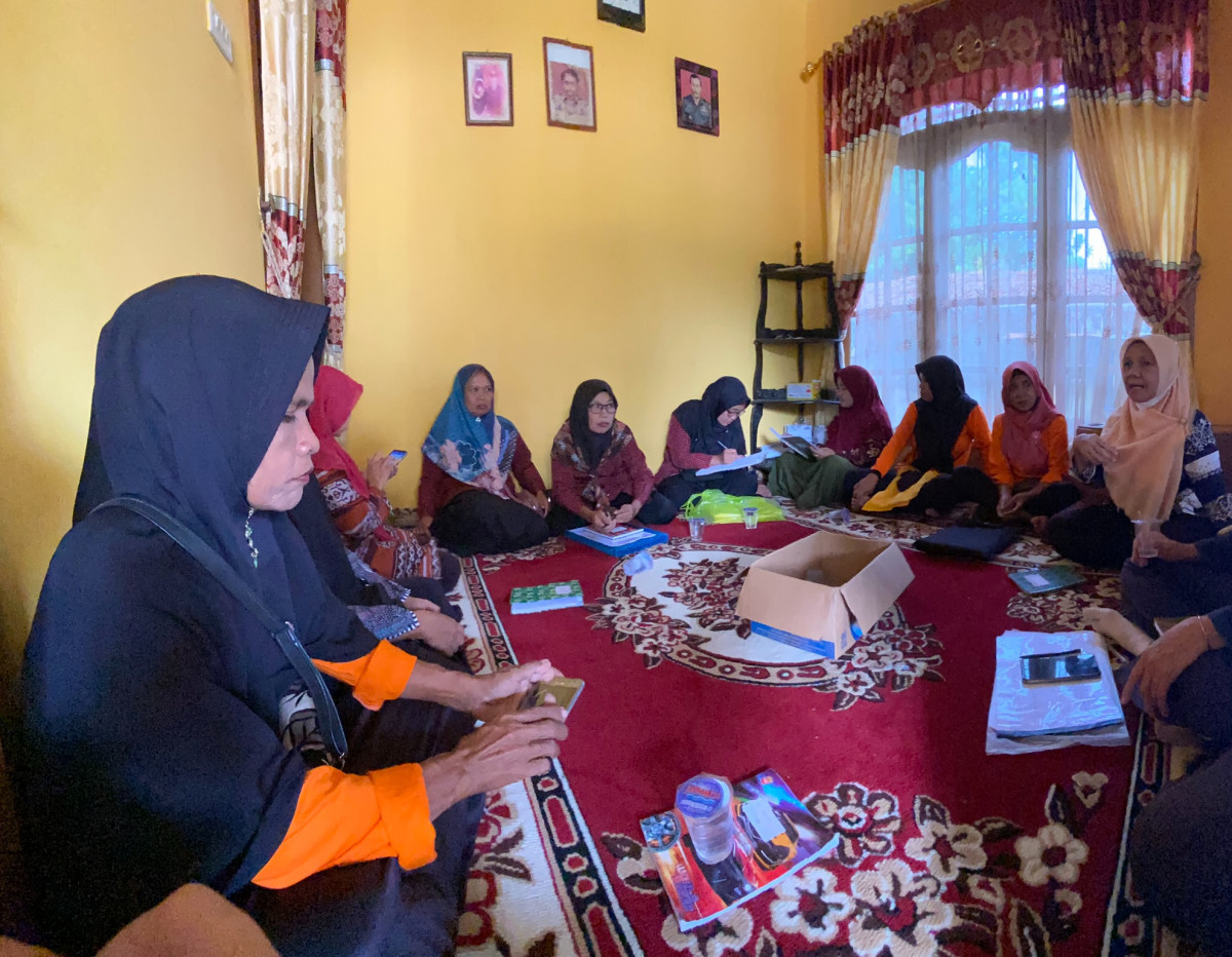 Rapat Pertemuan Kader IMP di Kampung KB Kota Gajah