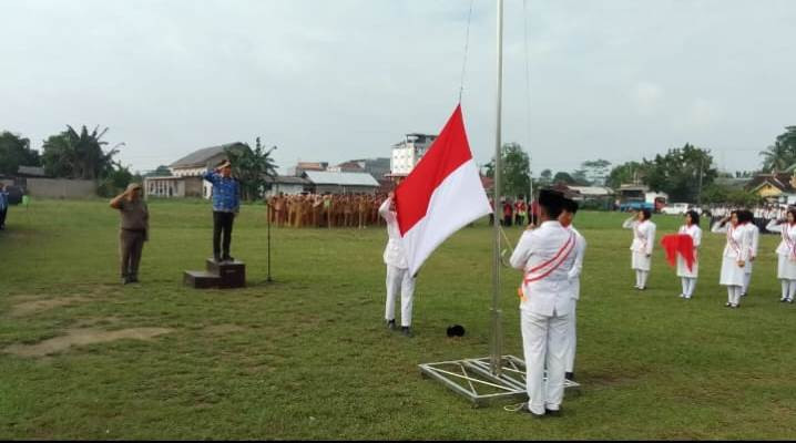 Upacara memperingati hari lahir pancasila