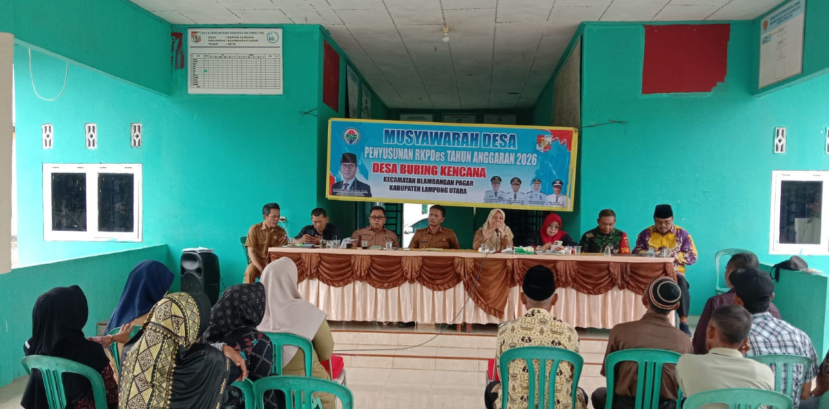 MUSYAWARAH DESA (PENYUSUNAN RKPDes TAHUN ANGGARAN 2026)