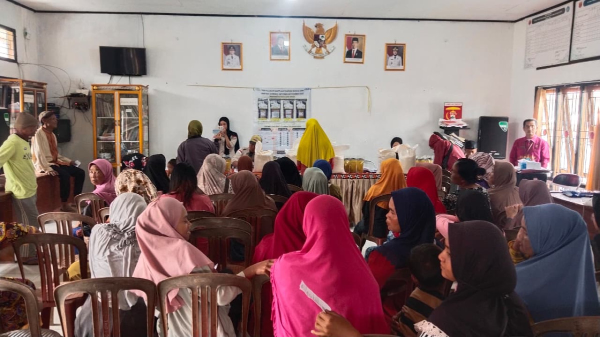 PENYALURAN BAHAN PANGAN PEKON SEDAMPAH INDAH