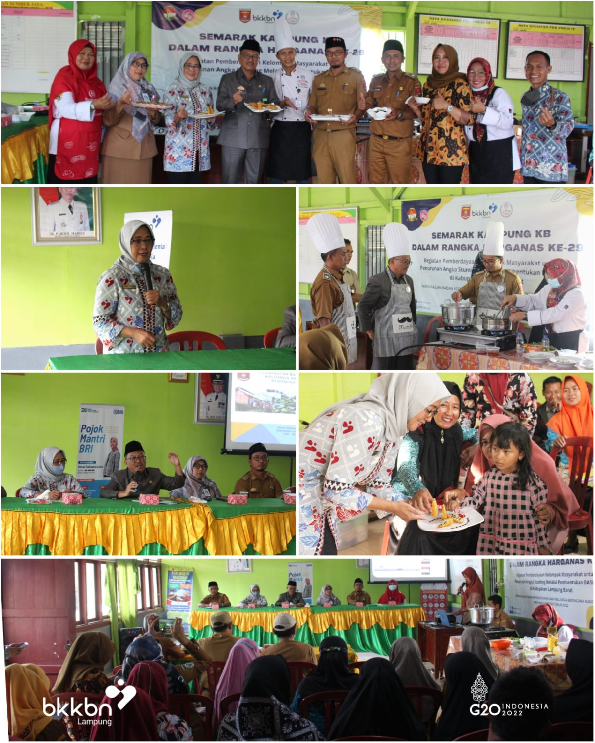 Coaching Clinic DASHAT di Kampung KB Pekon Sindang Pagar, Kec. Sumber Jaya, Kab. Lampung Barat