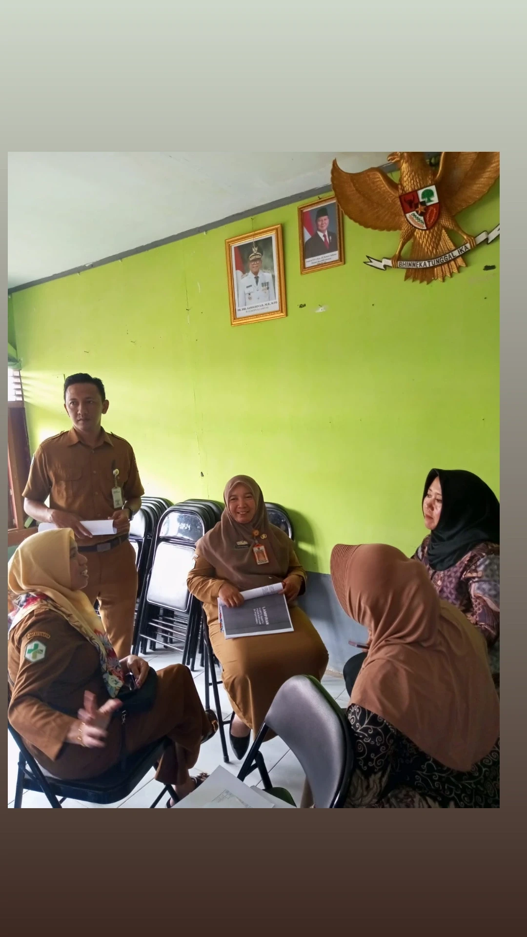 Koordinasi Sub PPKBD dengan tenaga kesehatan terakit stunting