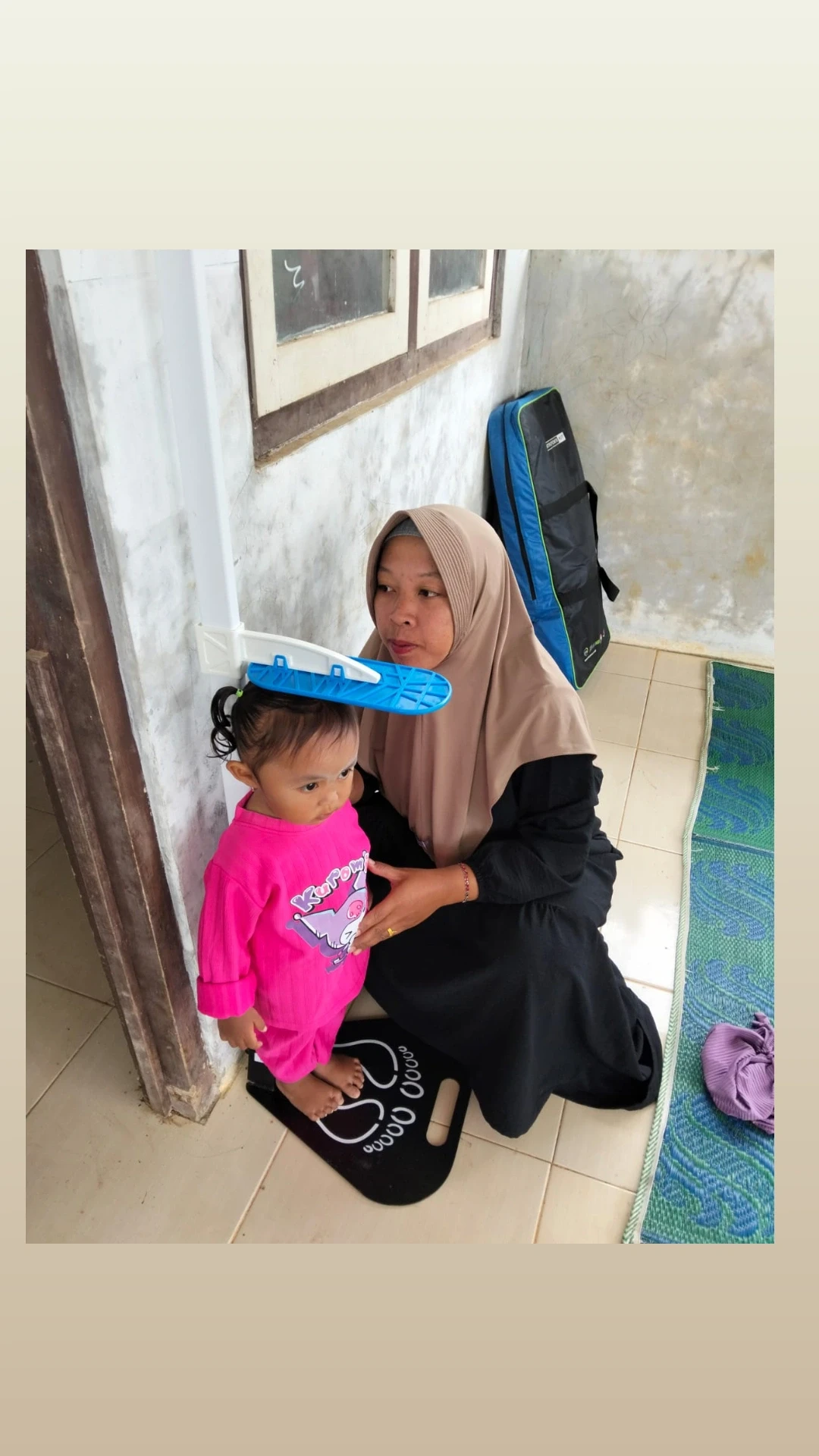 PENGUKURAN TB BALITA OLEH TPK SINDANG PAGAR