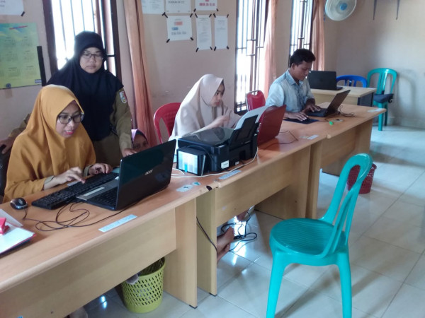 Kunjungan Bapak Sariyanto, STO Pendamping Desa