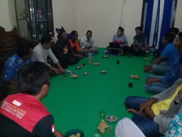 Foto Acara rapat HUT TBM Rumah Kita dan Hari Sumpah Pemuda