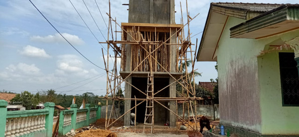 Proses Pembangunan Pansimas di Kampung KB Kampung Karya Makmur