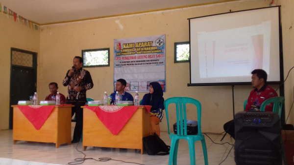 Komitmen Kampung Karya Makmur dengan UPTD Puskesmas Gedung Rejo Sakti
