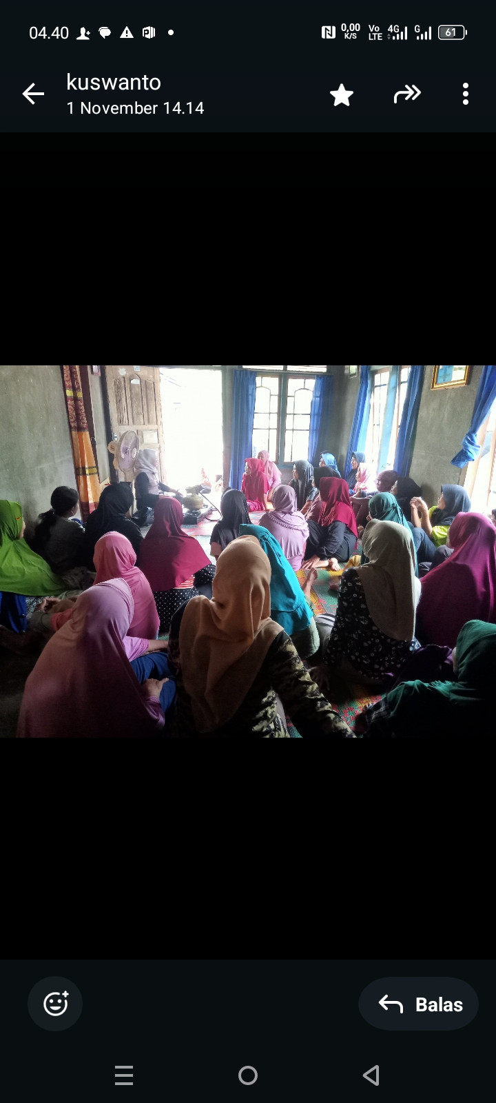 Sosialisasi tentang cara memasang gas elpiji