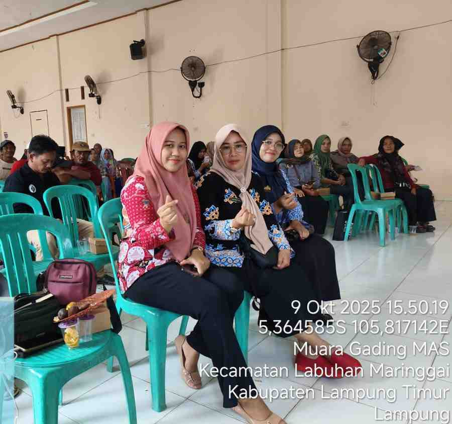 PLKB Kec.Labuhan Maringgai menghadiri kegiatan MusrenbangDes