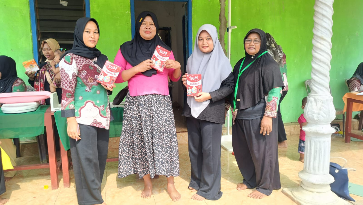 Pembagian susu ibu hamil