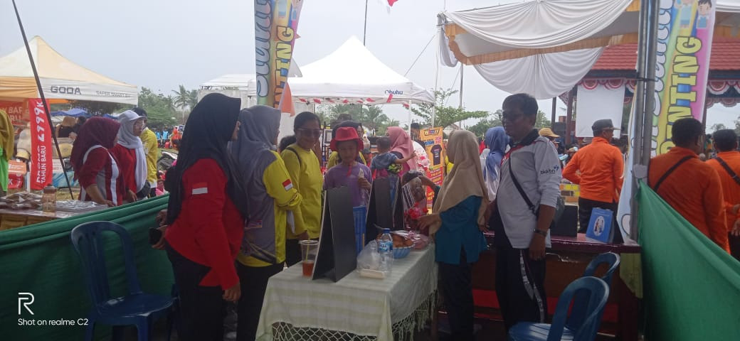 Senam sehat dan  pameran