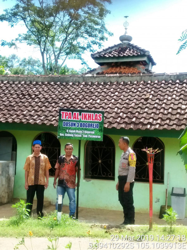 Peresmian dan Pemasangan plang TPA Dusun 3