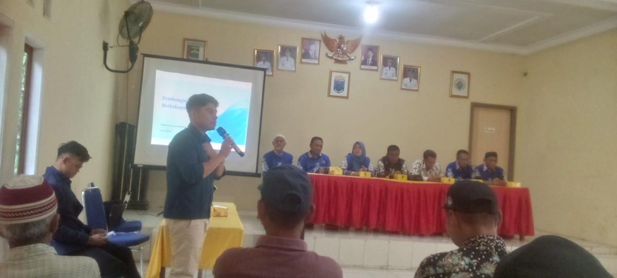 kegiatan sosialisasi pembangunan pertanian