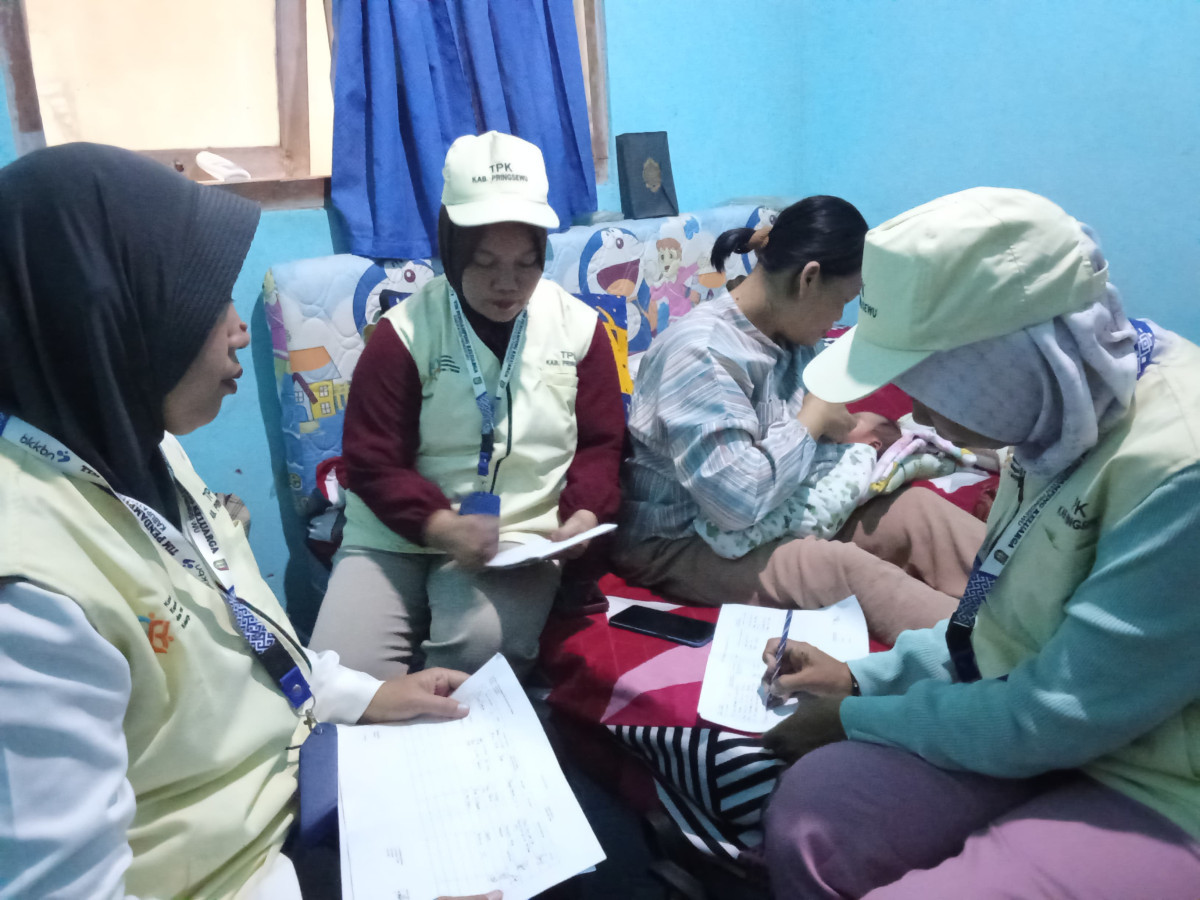 Mencatat hasil pendmpingan