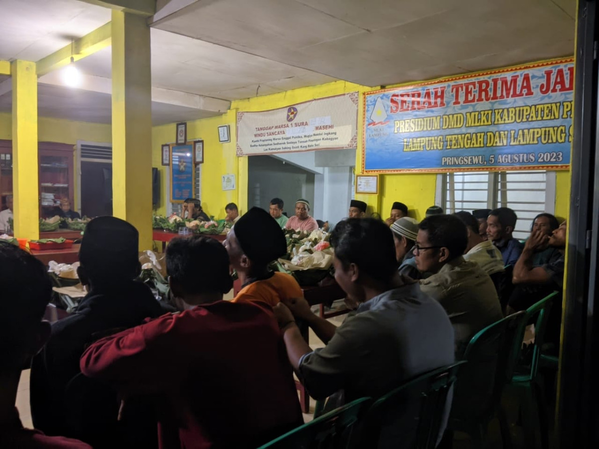 Peringatan 1 Suro di Sanggar Sasmito Bawono Pekon Nusawungu