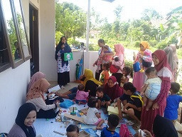 Pembinaan BKB di Kampung Keluarga Berkualitas