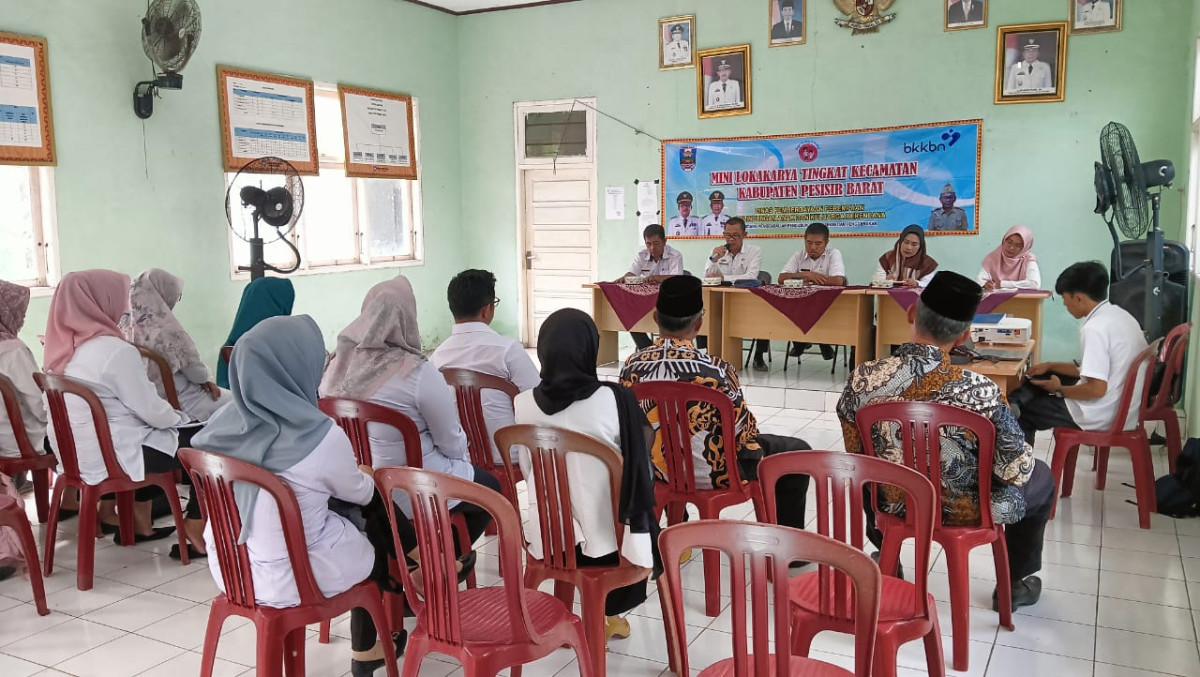 Mini Lokakarya Tingkat Kecamatan di Pesisir Utara Kabupaten Pesisir Barat