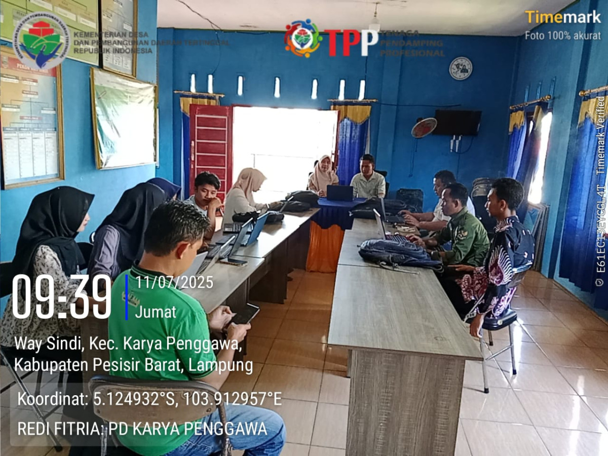 Monitoring dan Pembinaan Pendamping Desa
