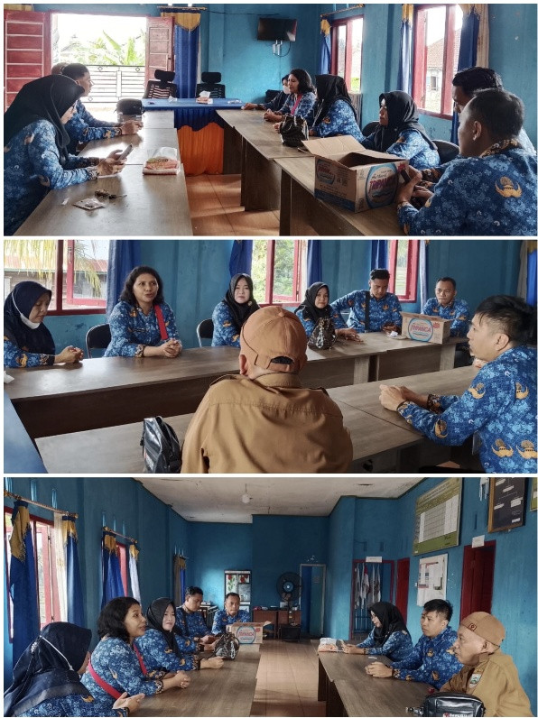 Kunjungan Dinas Koperindag ke Koperasi dan UMKM Pekon