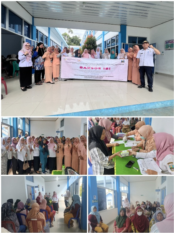 Mengantarkan Akseptor KB ke Faskes Pelayanan KB Gratis dalam rangka HUT IBI