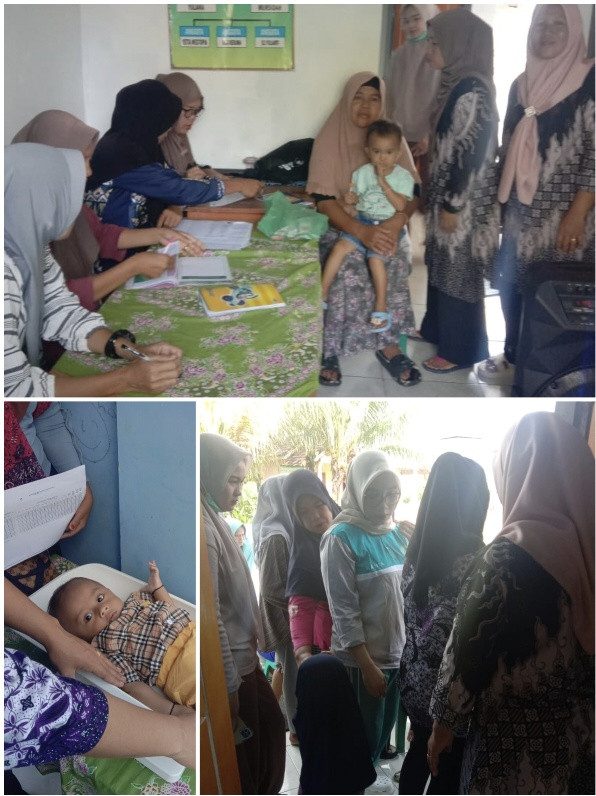 Posyandu dan Penyuluhan dengan sasaran BKB