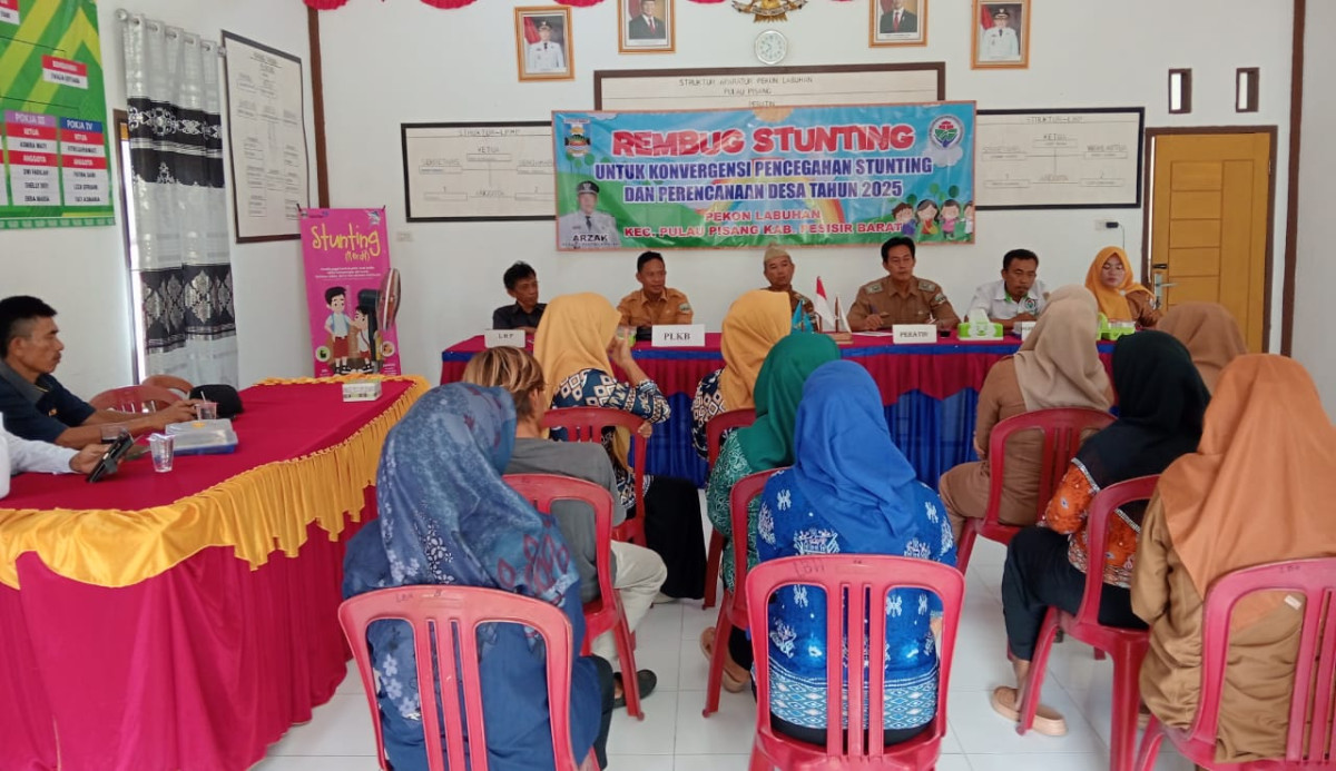 rembuk stunting tingkat pekon