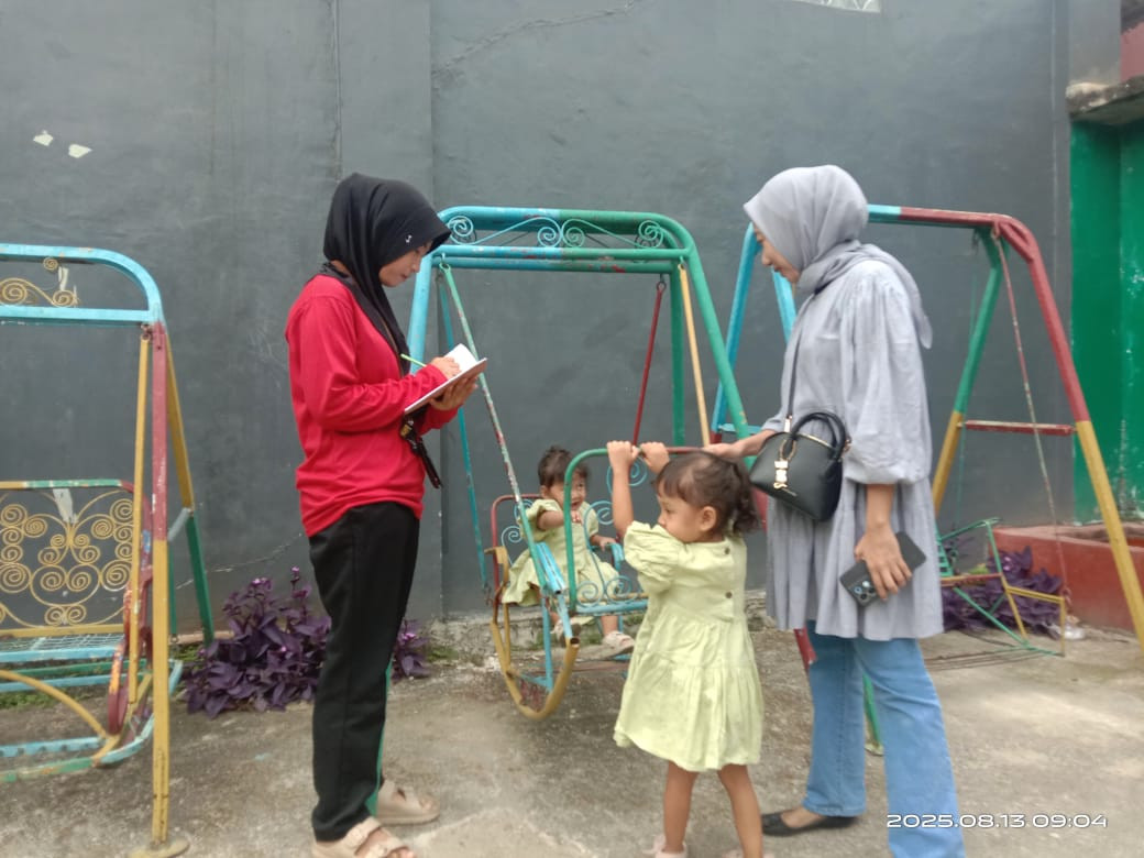 Kegiatan subppkbd melakukan KIE di posyandu CK 2