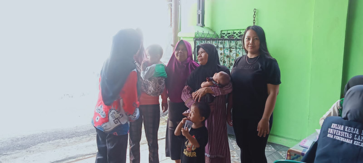 Sub ppkbd melakukan kie di posyandu di CK 1