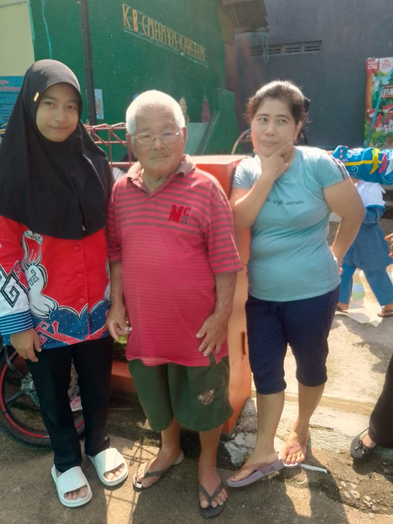 sub PPKBD melakukan KIE di kelurahan penengahan