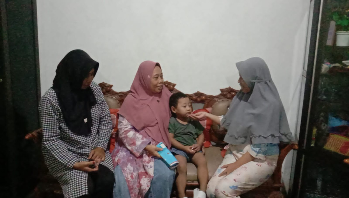 Pendampingan baduta oleh tim 2.