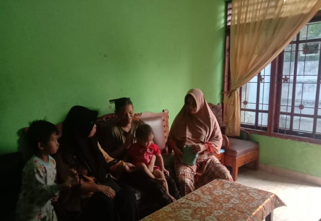 TPK Kelurahan Penengahan Tim 2 melakukan pendampingan kepada Ibu Hamil, Pasca Persalinan, dan Baduta November 2025