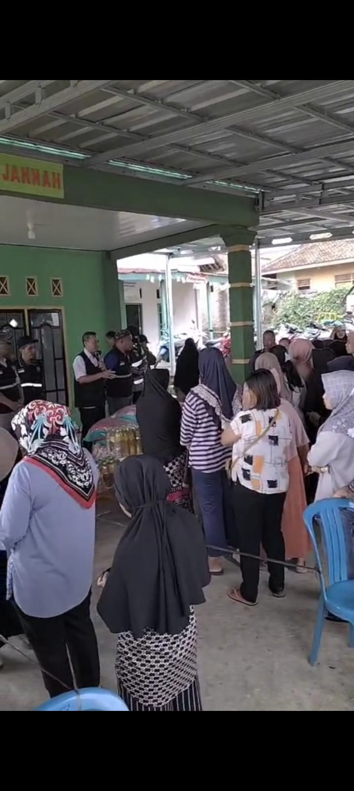 Arahan lurah Sumber Agung