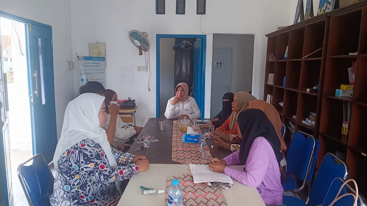 Rapat koordinasi MBG kelurahan gunung sulah