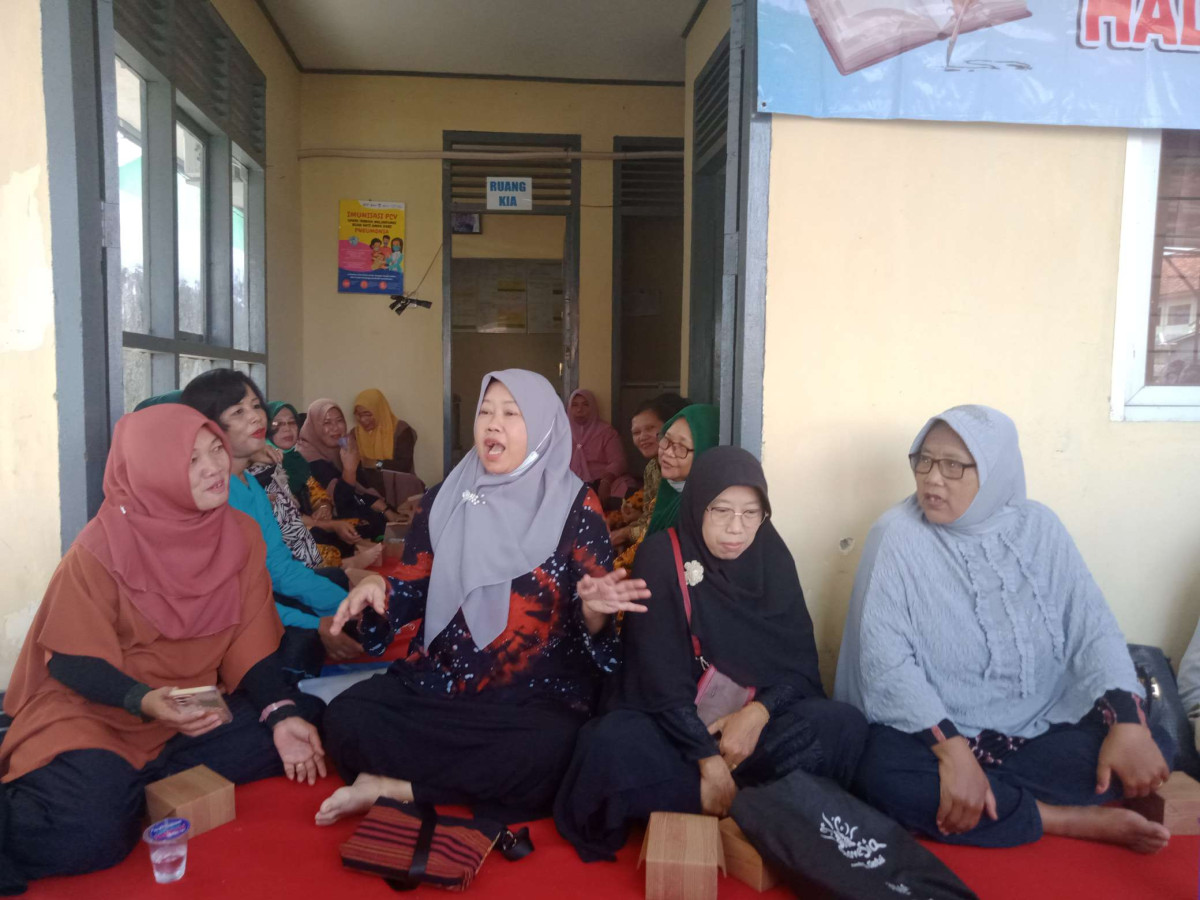 halal bihalal sekaligus pertemuan kampung keluarga berkualitas