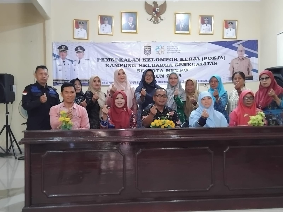 Pembekalan Kelompok Kerja (POKJA) Kampung Keluarga Berkualitas