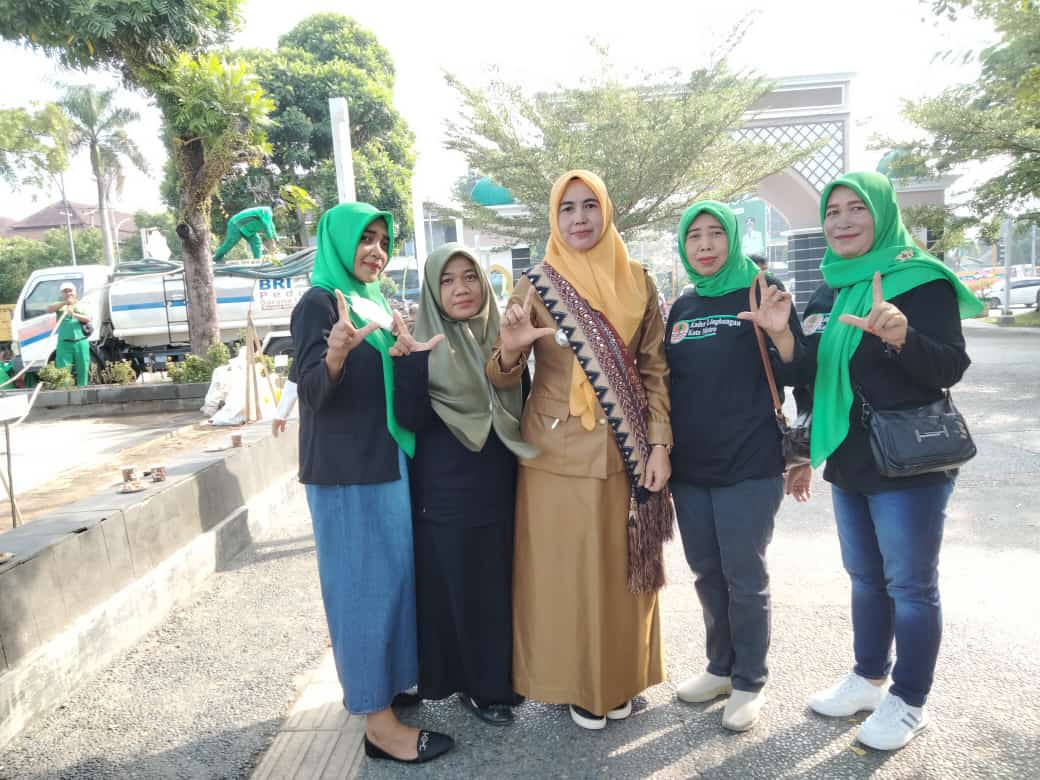 dokumentasi  kader LH se kecamatan metro utara