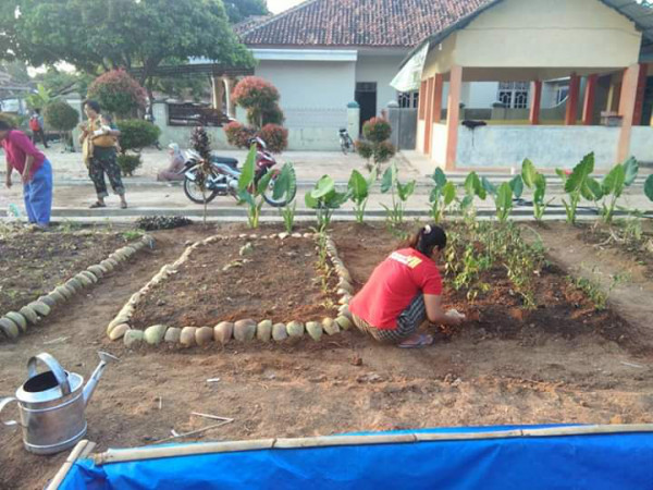 Potret keseriusan warga dalam pembuatan kebun kolektif