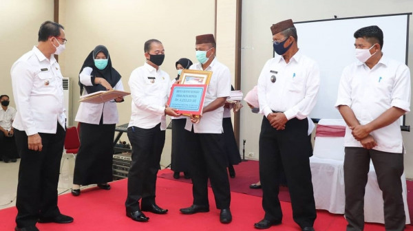 Penghargaan dari Pemerintah Kabupaten Bangka
