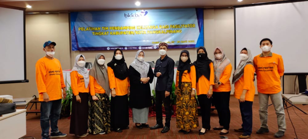 Pelatihan Fasilitator TPK Tingkat Provinsi Kepulauan Bangka Belitung