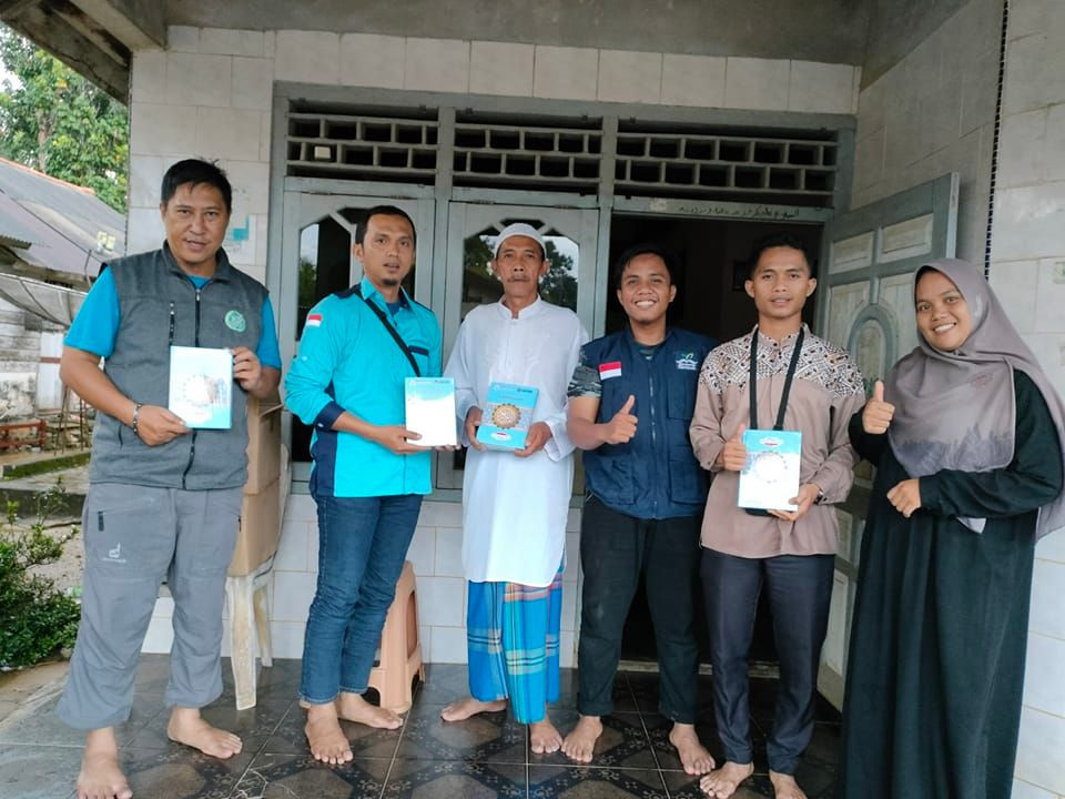 Bantuan Al Quran dari BKPRMI Bangka