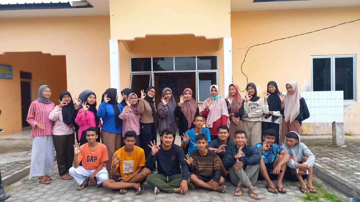 Pertemuan PIK Remaja Rajawali Desa Juru Seberang