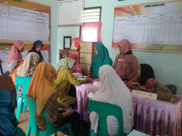 Pembinaan pokja kp kb dlm rangka persiapan lomba 